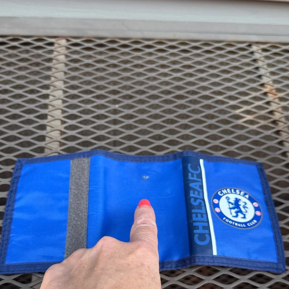 Chelsea Soccer Wallet with Velcro